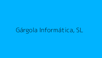 Gárgola Informática, SL
